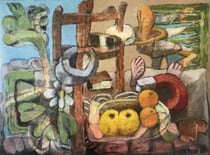 Intérieur aux pommes siamoises - Bruno Lebon